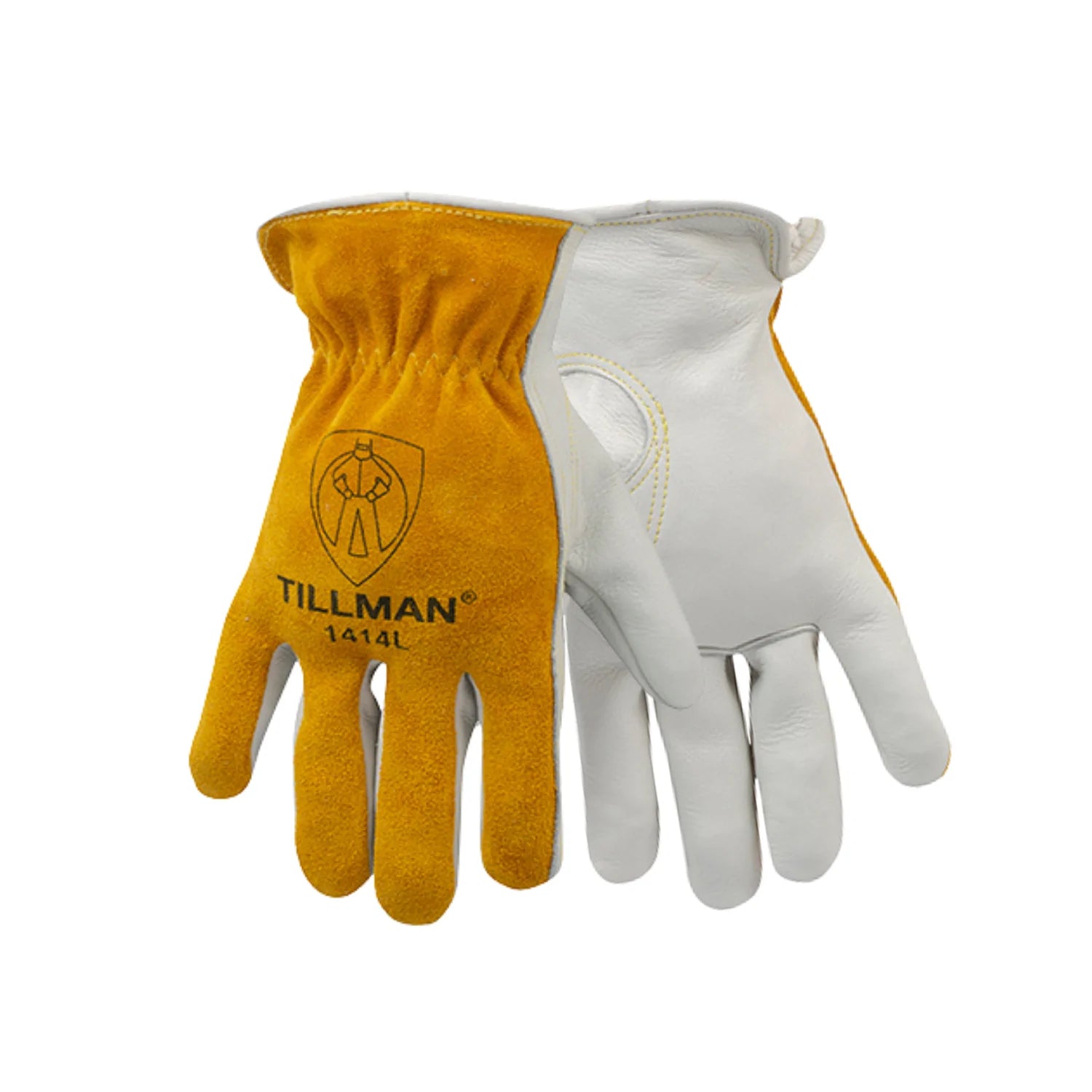 Work Gloves: Size Small, NotLined, Pigskin Leather, General Purpose