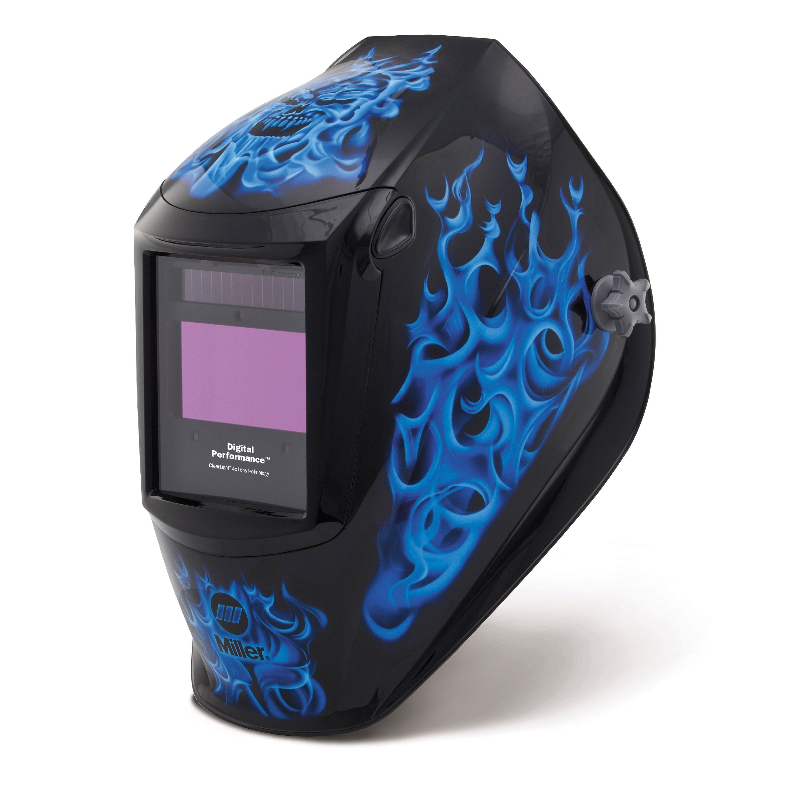 Miller Digital Performance Welding Helmet w/ ClearLight 4X, Blue Rage - 296753