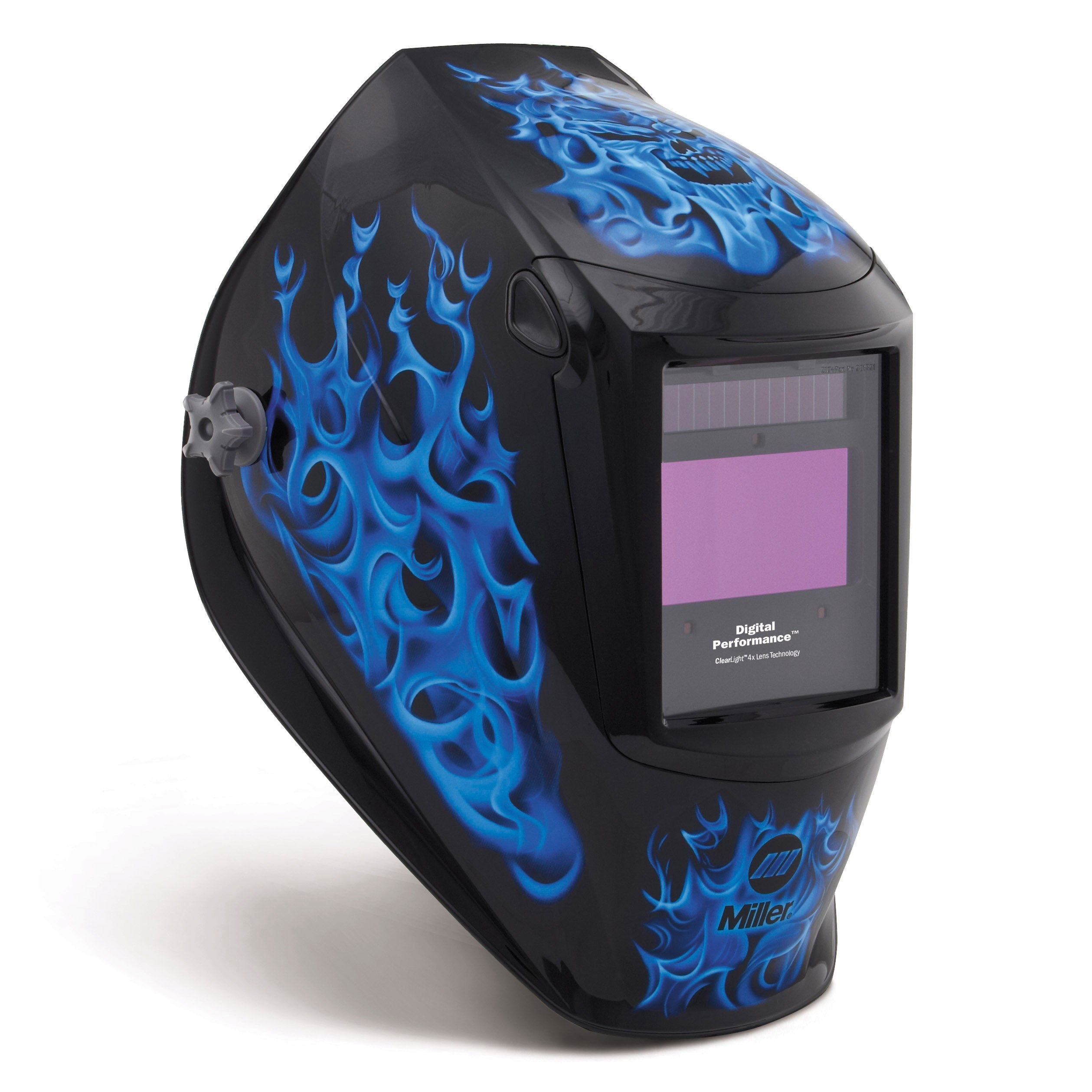 Miller Digital Performance Welding Helmet w/ ClearLight 4X, Blue Rage - 296753