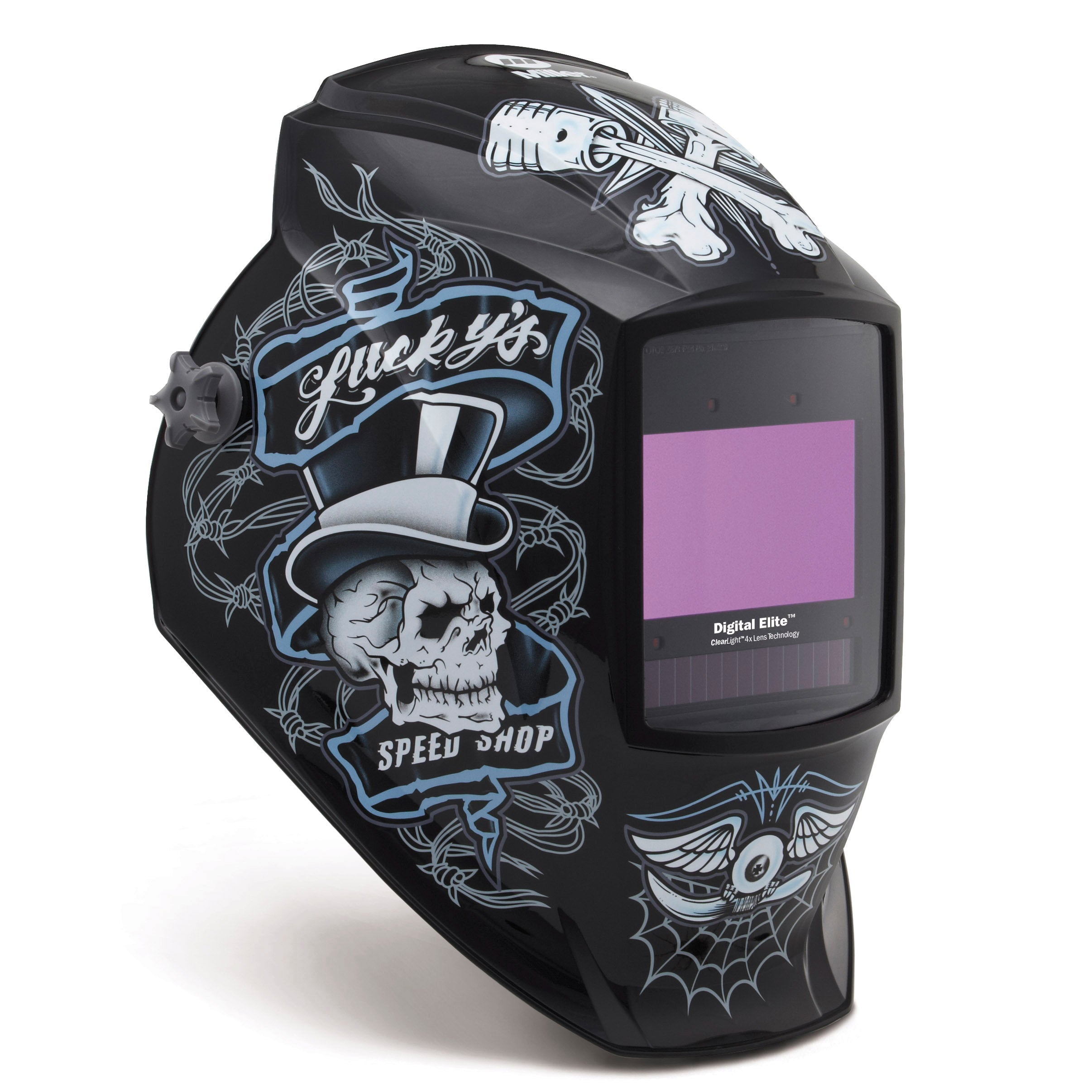 Miller Digital Elite Welding Helmet w/ ClearLight 4X, Lucky's Speed Shop - 296766