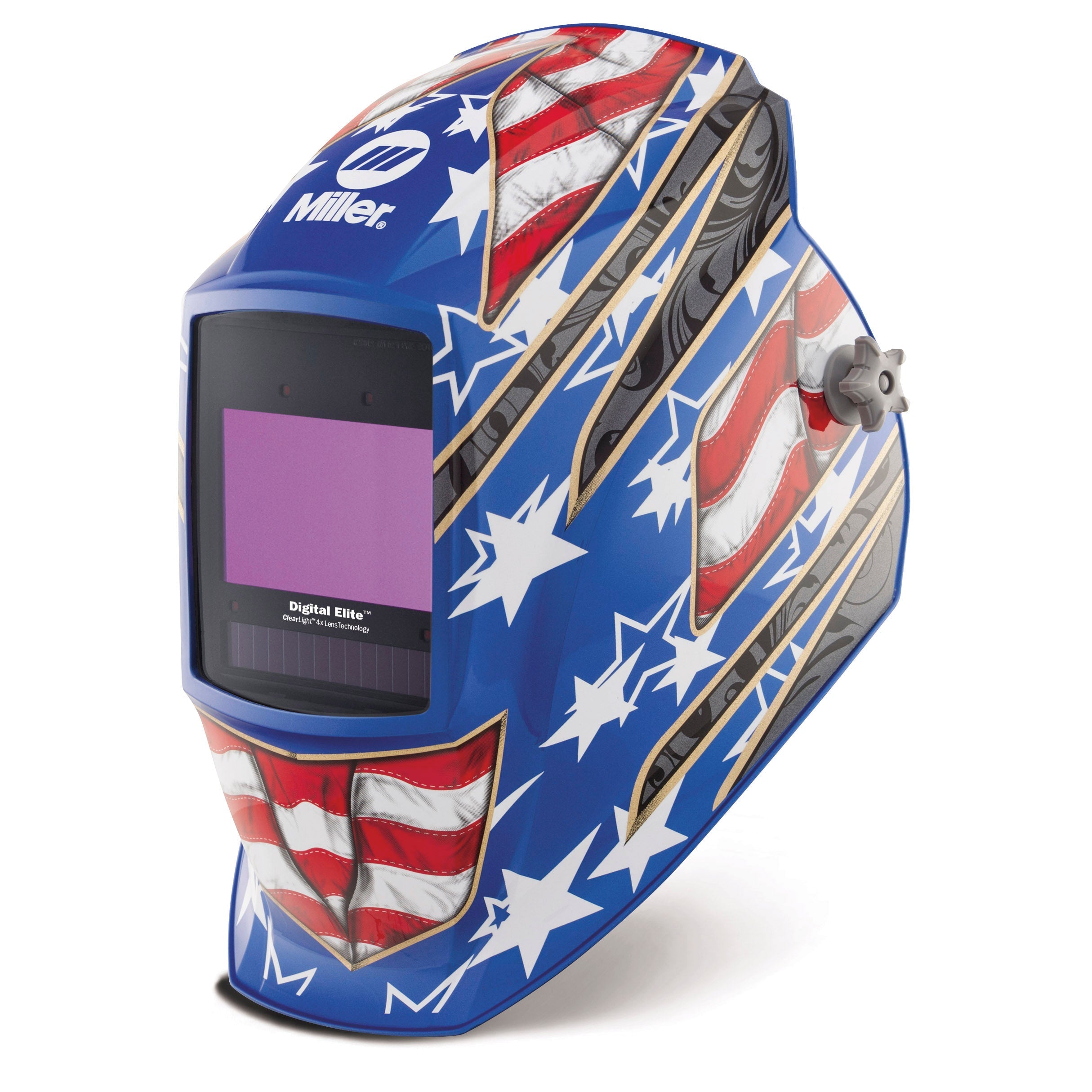 Miller Digital Elite Welding Helmet w/ ClearLight 4X, Stars & Stripes - 296770