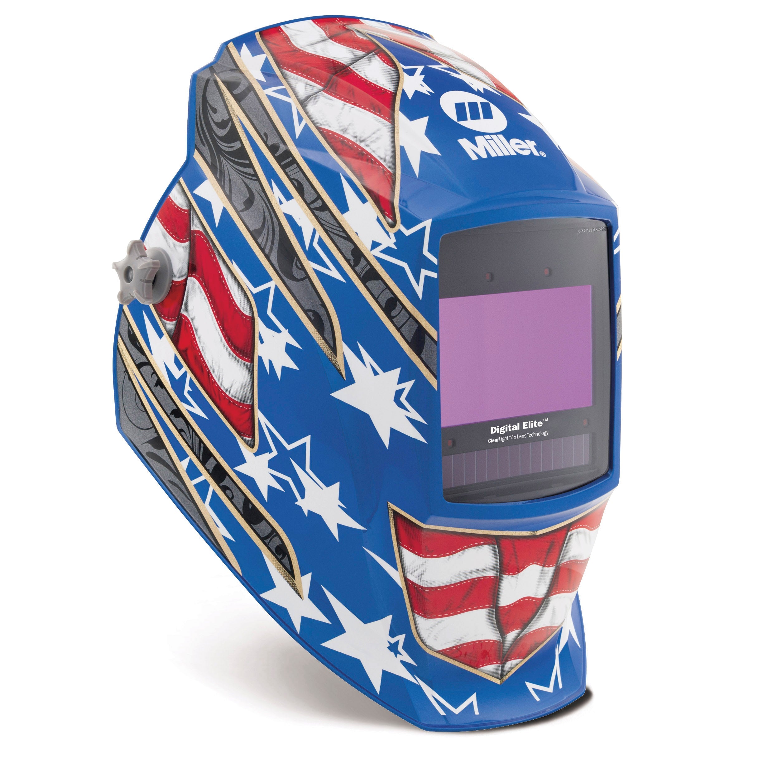 Miller Digital Elite Welding Helmet w/ ClearLight 4X, Stars & Stripes - 296770