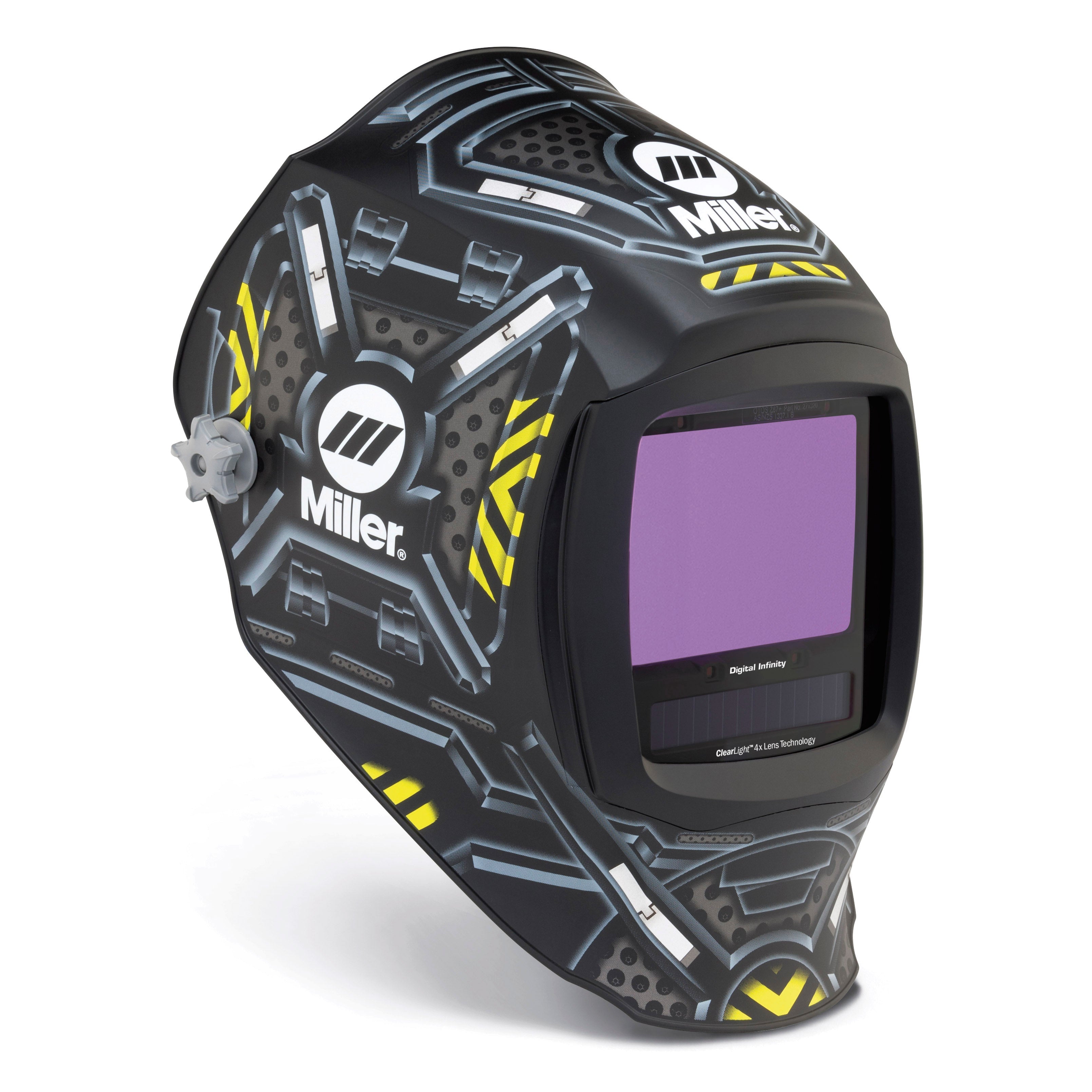 Miller Digital Infinity Welding Helmet w/ ClearLight 4X, Black Ops - 296779