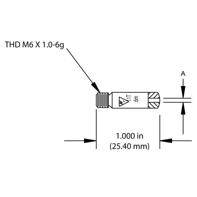 Tweco - WELDSKILL WS11-45 CONTACT TIP - 25 Per Pack - 1110-1144