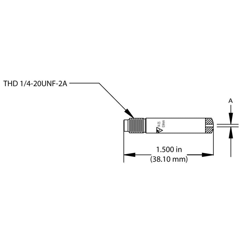 TWECO - WeldSkill WS14H-52 Contact Tip (052) Heavy Duty - 25 Per Pack - 1140-1245