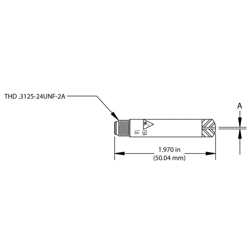 Tweco - WELDSKILL WS15H-45 CONTACT TIP - 25 Per Pack - 1150-1232