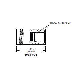 Tweco - WELDSKILL WS34CT NOZZLE INSULATOR - 1340-1126