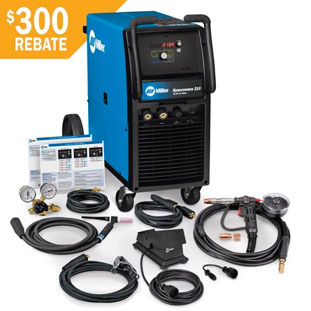 Miller Syncrowave 210 TIG/Stick Welder Package w/ Spoolmate 150 - 951684